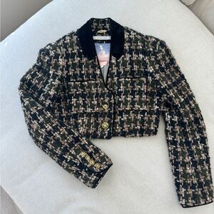 Seooocookie Tweed Jacket